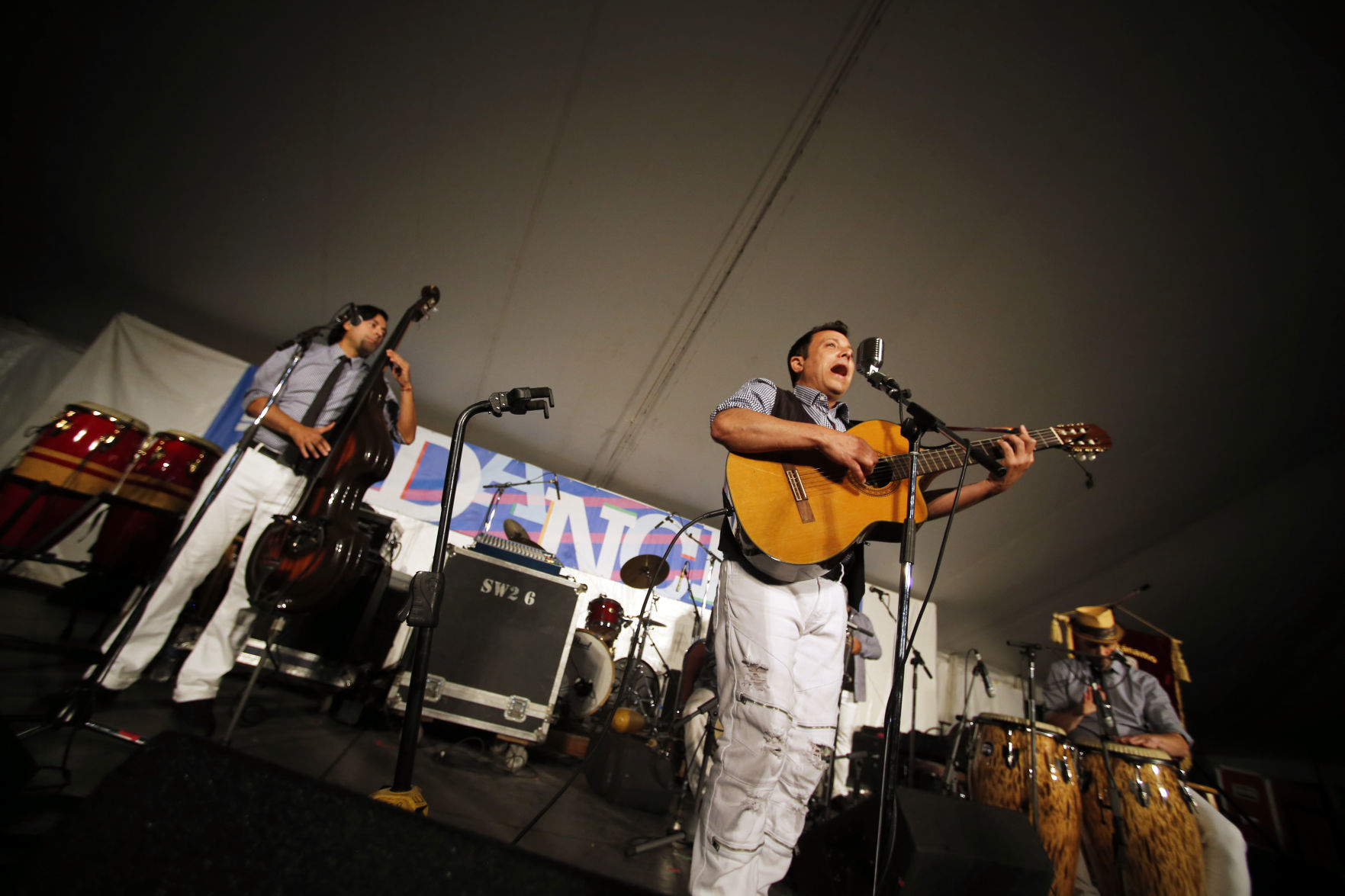 Opening night of the Richmond Folk Festival
